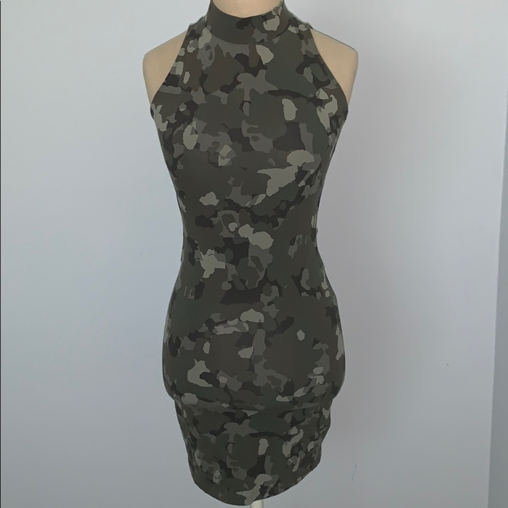 Guess army dress